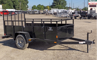 Black Steel Snake River Utility Trailer (for Utility Trailer)